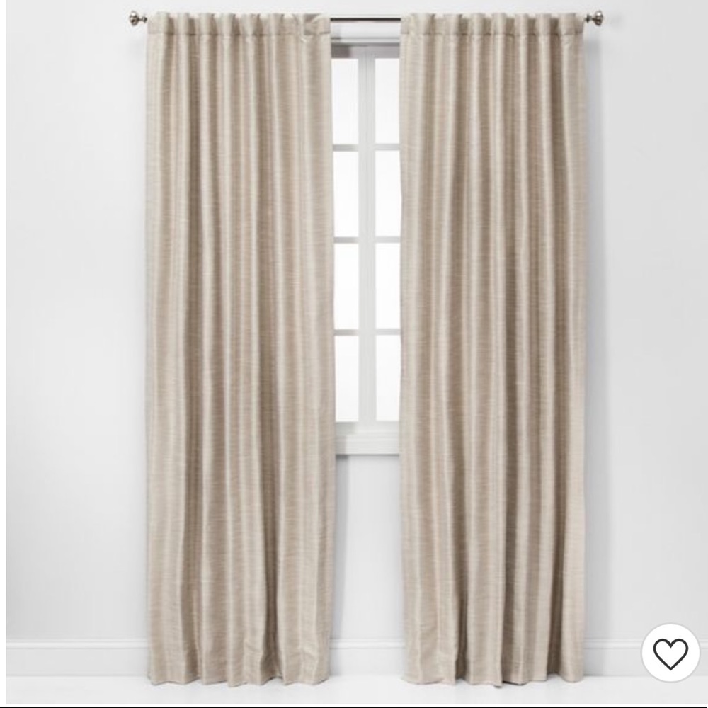 Threshold Backtab curtain panel